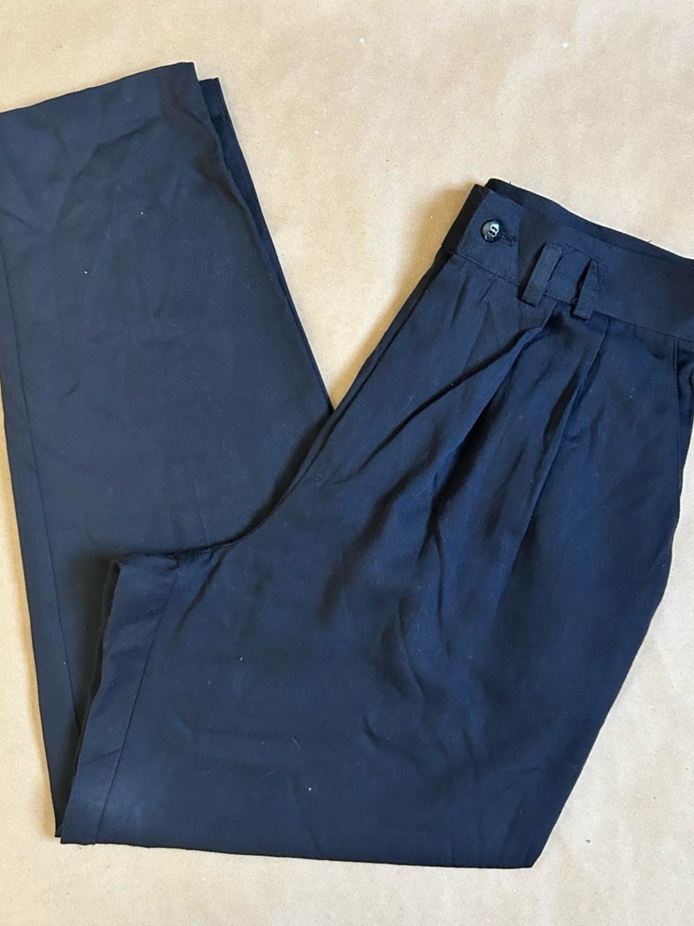 Vintage 90s Samantha Petite Black Trousers